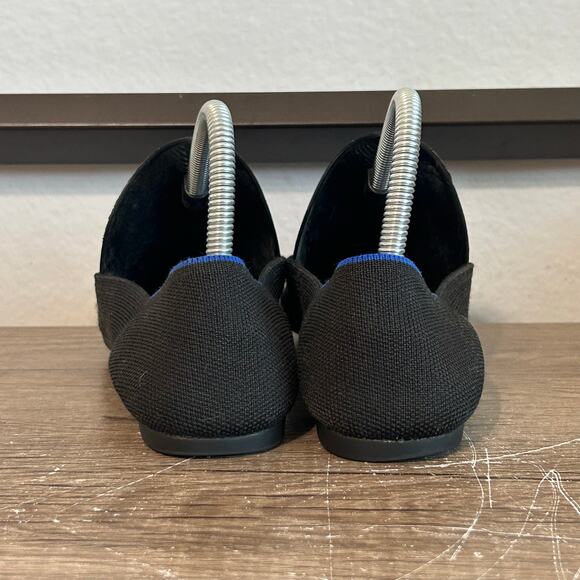 Rothy’s The Point Women’s Ballet Flats Shoes Size 7.5  Black - Picture 4 of 8